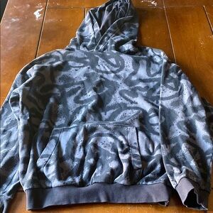 H&M size 12/14 hoodie. Approximately 22 inches long. Nice condition.